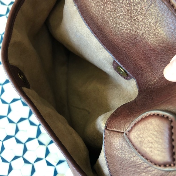 Brown butter leather bag last price - Picture 4 of 5